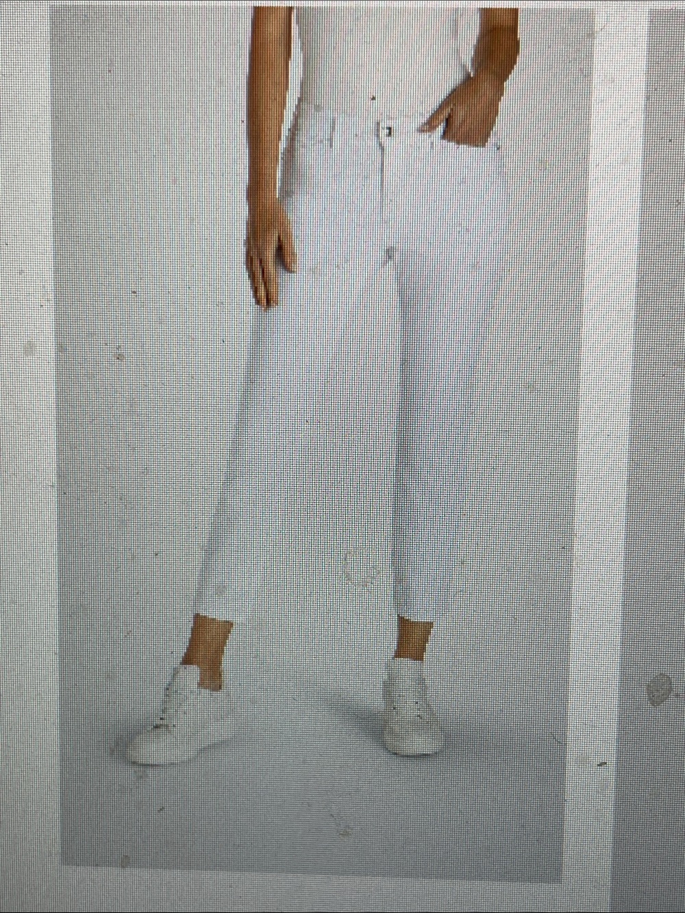 Mac Women's dream summer cream High-Rise Cropped Jeans with ankle slit